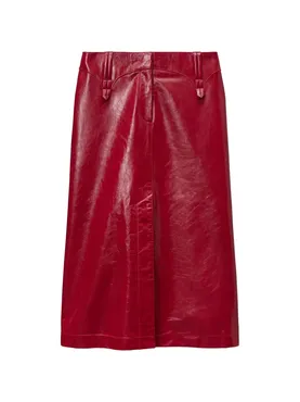 Tory Burch leather skirt
