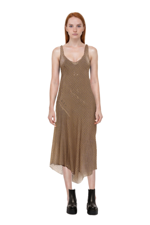 Outfit cooper layered midi dress and 23 ankle boots