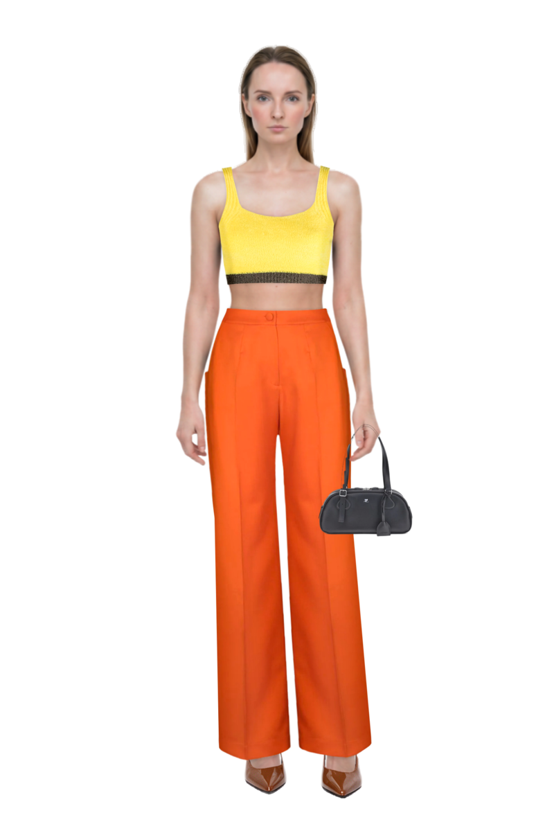 Outfit 80mm vrushali pumps and medium friday curved tote bag