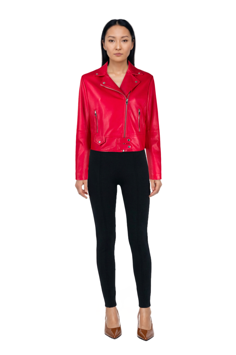 Outfit seam-detail leggings and 80mm vrushali pumps