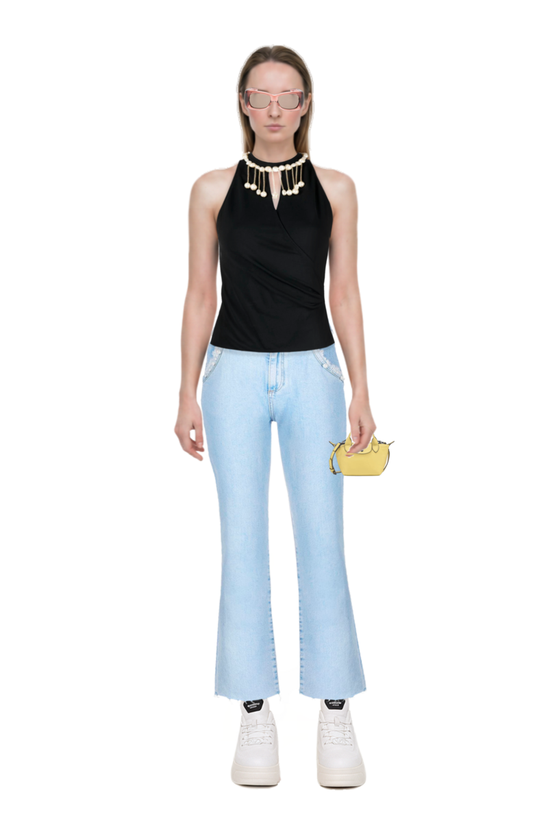 Outfit le pliage xtra xs handbag and howl rectangle-frame sunglasses