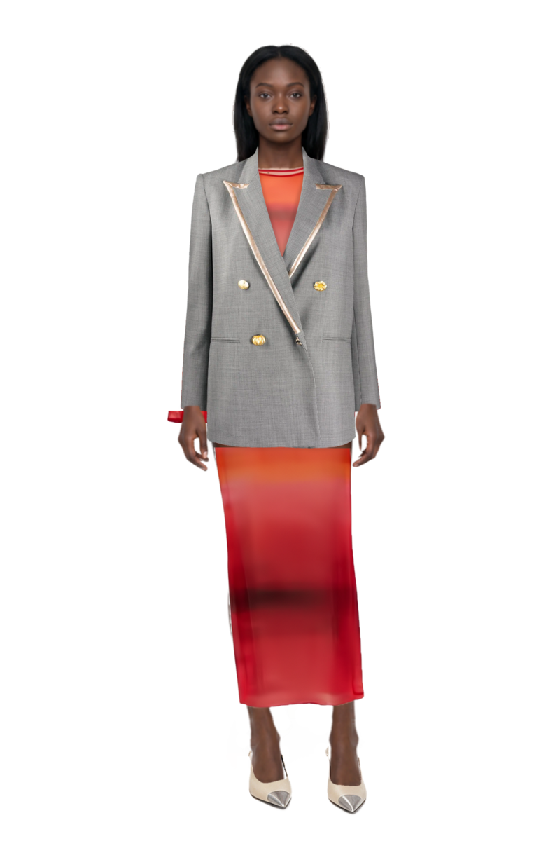 Outfit cassandre-plaque pumps and nora bell-sleeve cover up