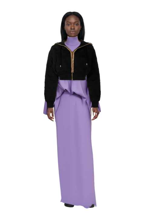 Outfit bacall  high neck dress and 23 top