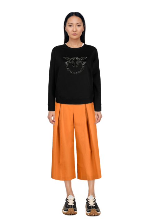 Outfit mesh mirage sneakers and pinko top