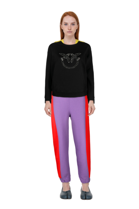 Outfit tabi ballet flats and pinko sweatshirt