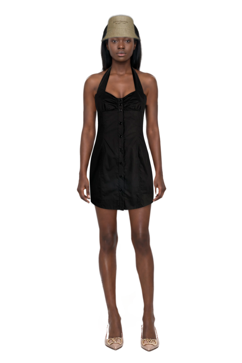 Outfit vlogo signature slingback pumps and pinko dress