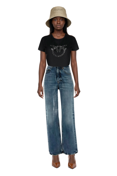 Outfit cotton jeans and 80mm vrushali pumps