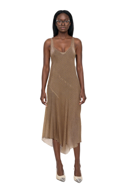Outfit acetate geometric sunglasses and cassandre-plaque pumps