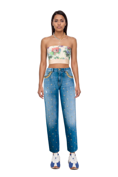 Outfit the 400 bleecker runner sneakers and pinko top