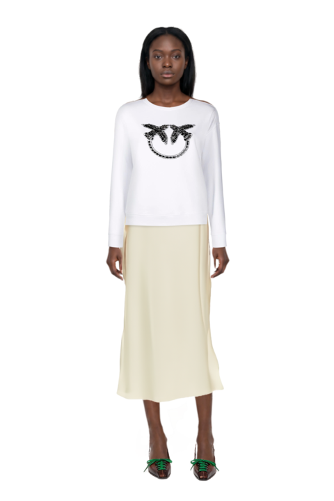 Outfit mila button-detail kaftan and lace-up pointed-toe pumps