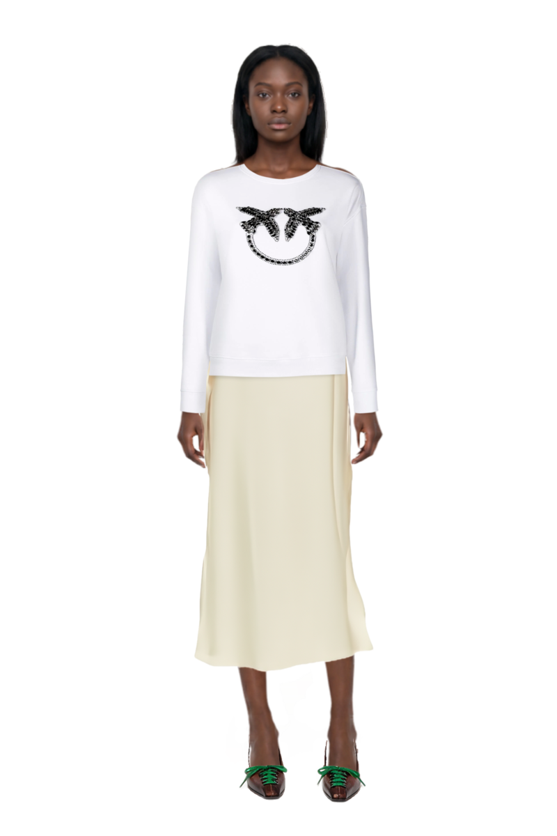 Outfit mila button-detail kaftan and lace-up pointed-toe pumps