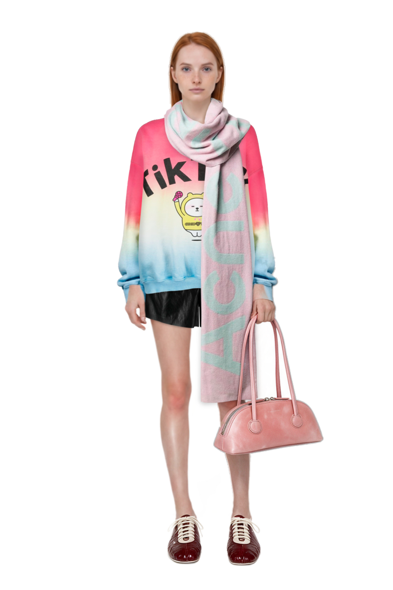 Outfit leren leather ballerina sneakers and bessette leather tote bag