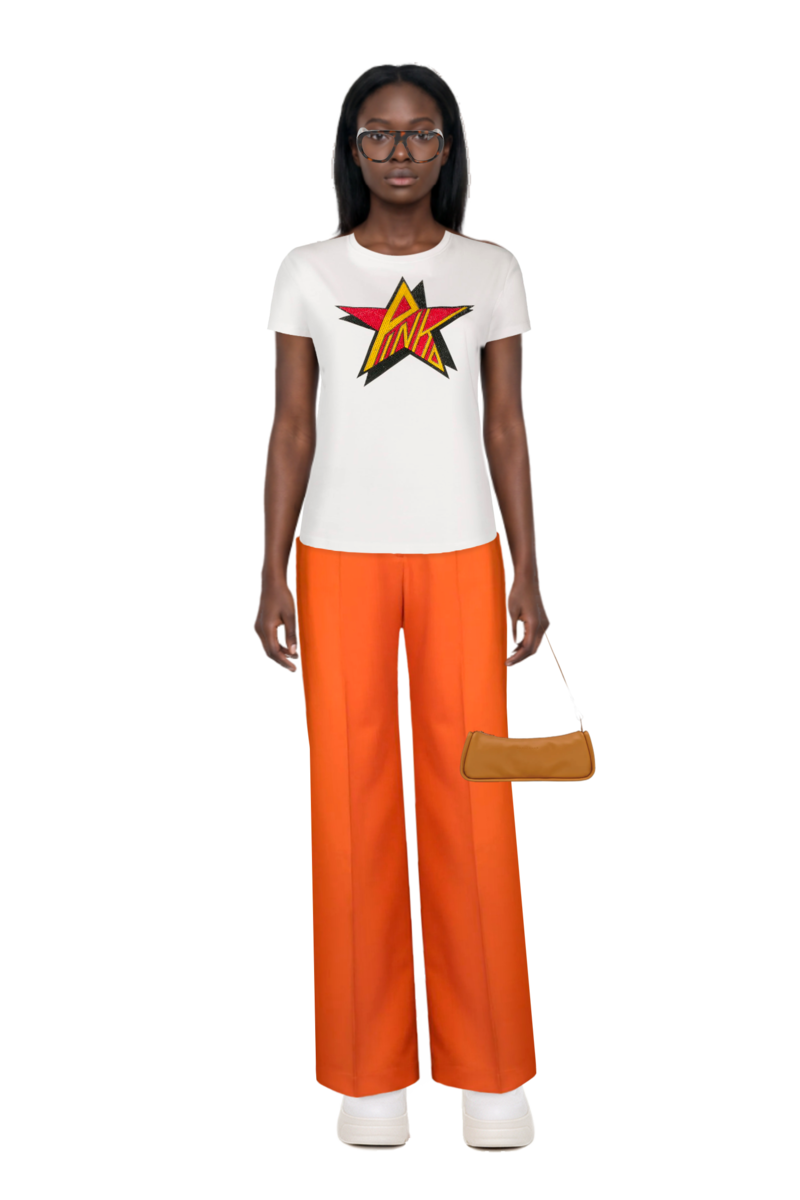 Outfit acetate geometric sunglasses and looong m shoulder bag