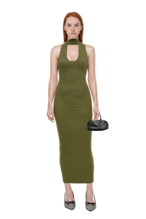 Outfit mahi dress and bolero bowling bag medium in black