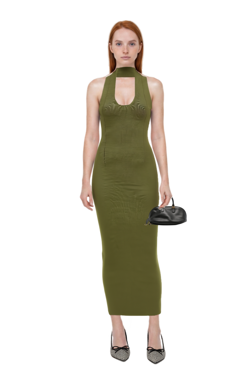 Outfit mahi dress and bolero bowling bag medium in black