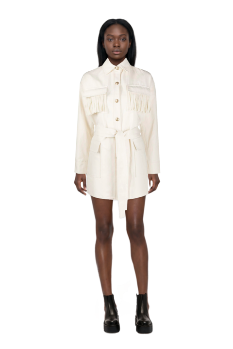 Outfit pinko dress and pinko short coat