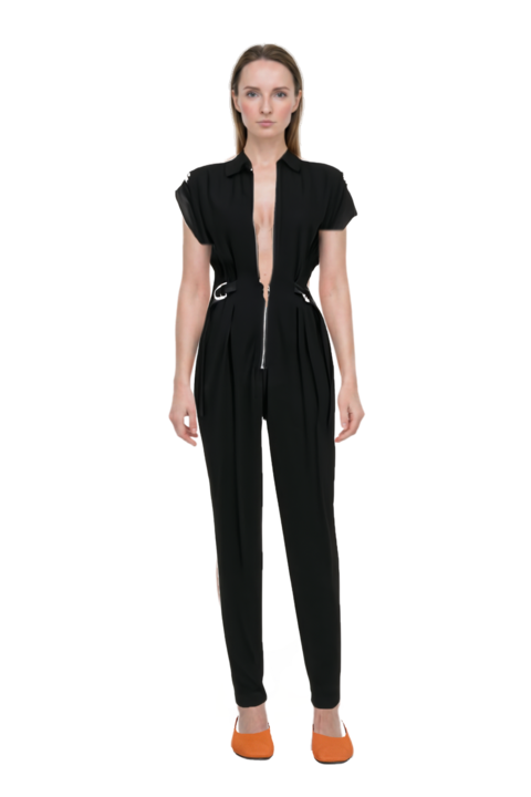 Outfit pinko jumpsuit and 23 sandals