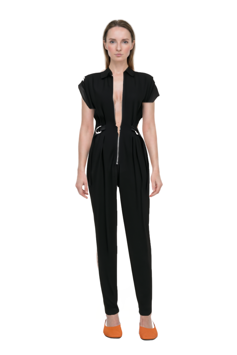 Outfit pinko jumpsuit and 23 sandals