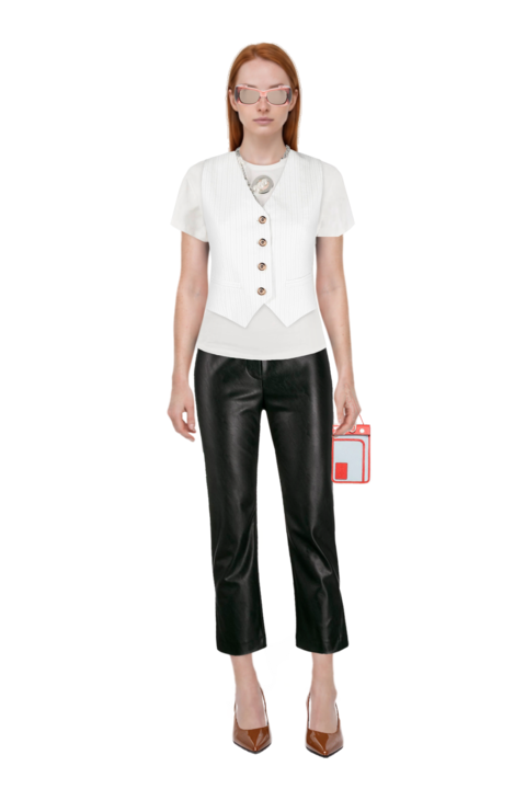Outfit 80mm vrushali pumps and howl rectangle-frame sunglasses