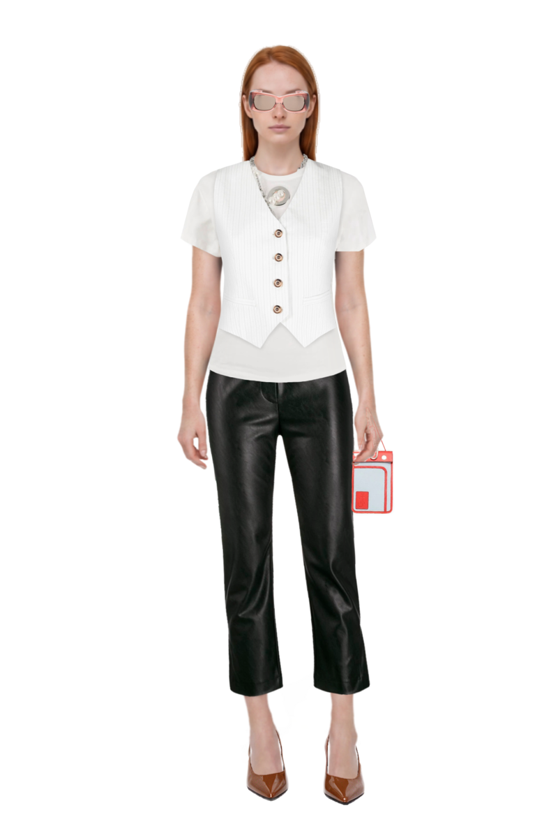 Outfit 80mm vrushali pumps and howl rectangle-frame sunglasses
