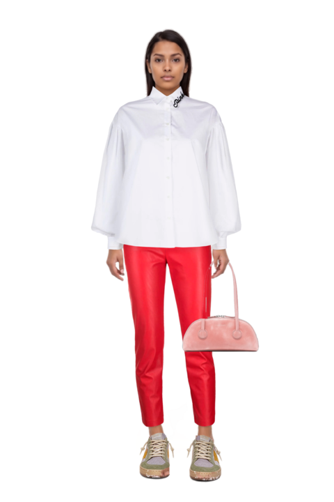 Outfit bessette leather tote bag and ball star sneakers