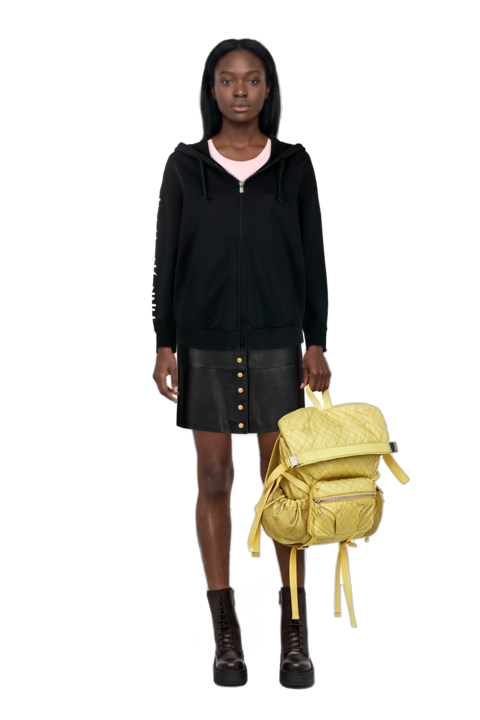 Outfit pinko sweatshirt and pinko skirt