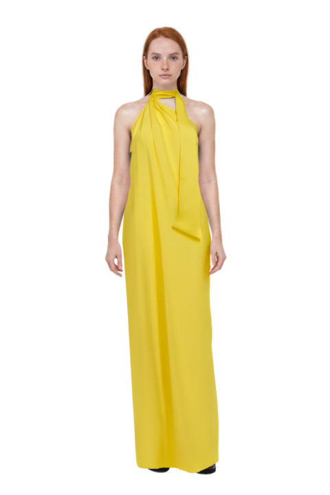 Outfit astor halterneck maxi dress and 23 ankle boots