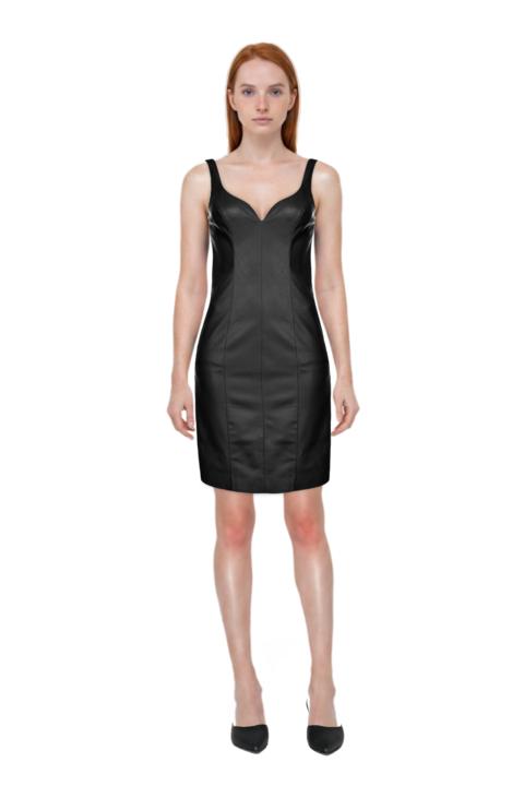 Outfit le cœur pointed-toe mules and pinko dress
