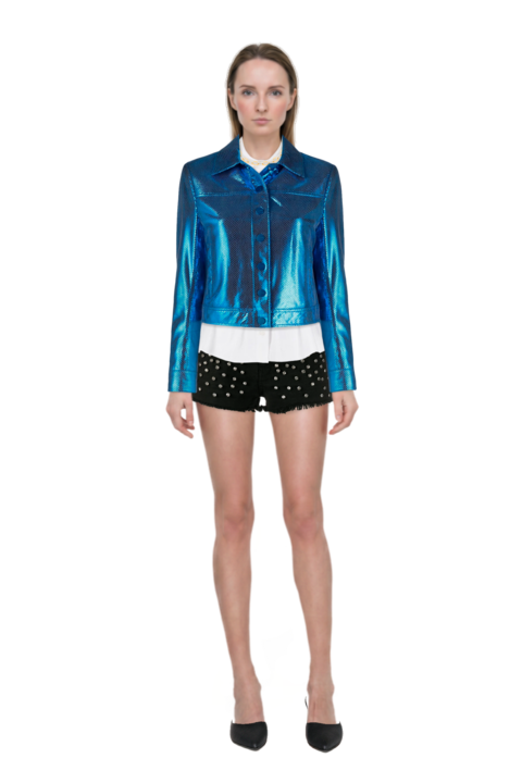 Outfit pinko shorts and le cœur pointed-toe mules