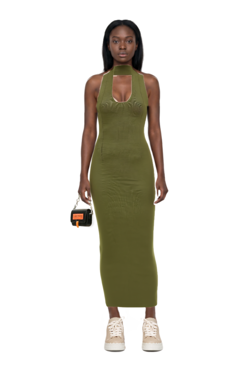 Outfit mahi dress and 23 sneakers