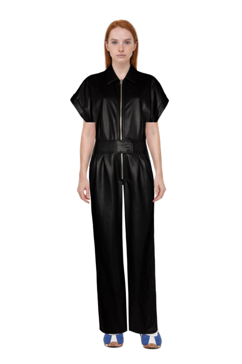 Outfit the 400 bleecker runner sneakers and 23 jumpsuit