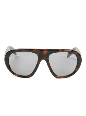 Prada Eyewear acetate geometric sunglasses