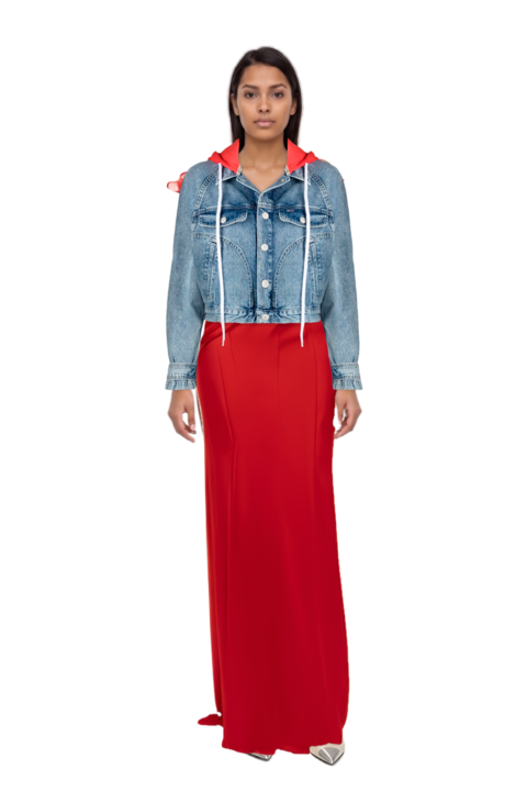 Outfit cassandre-plaque pumps and glamorous evening gown