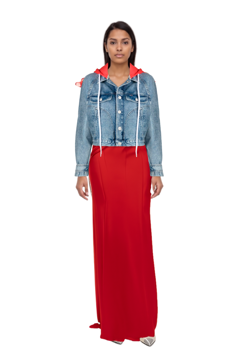 Outfit cassandre-plaque pumps and glamorous evening gown