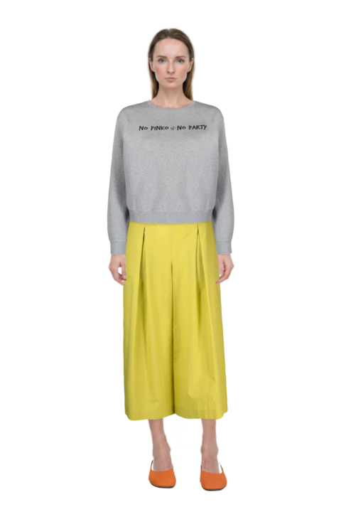 Outfit pinko sweatshirt and pinko culottes