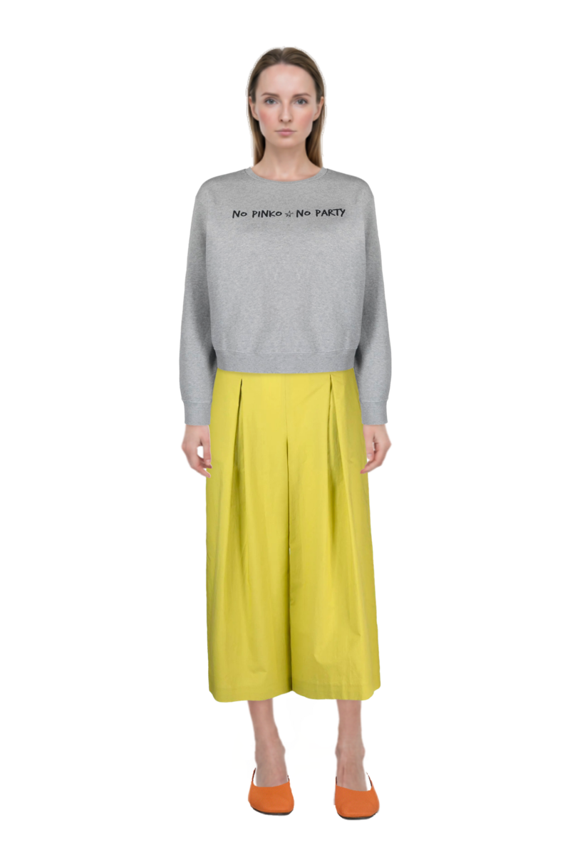 Outfit pinko sweatshirt and pinko culottes