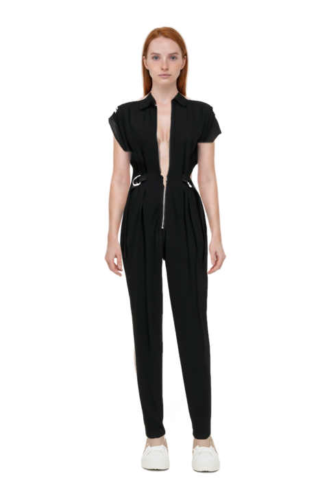 Outfit pinko jumpsuit and 23 sneakers