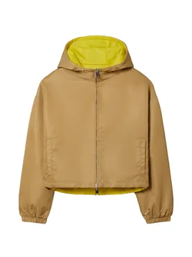Tory Burch reversible cropped nylon jacket