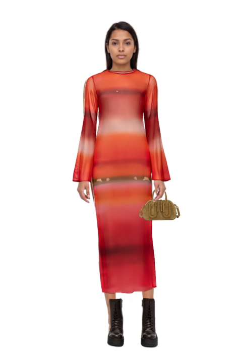 Outfit babe top-handle in suede and nora bell-sleeve cover up