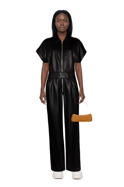 Outfit looong m shoulder bag and 23 jumpsuit