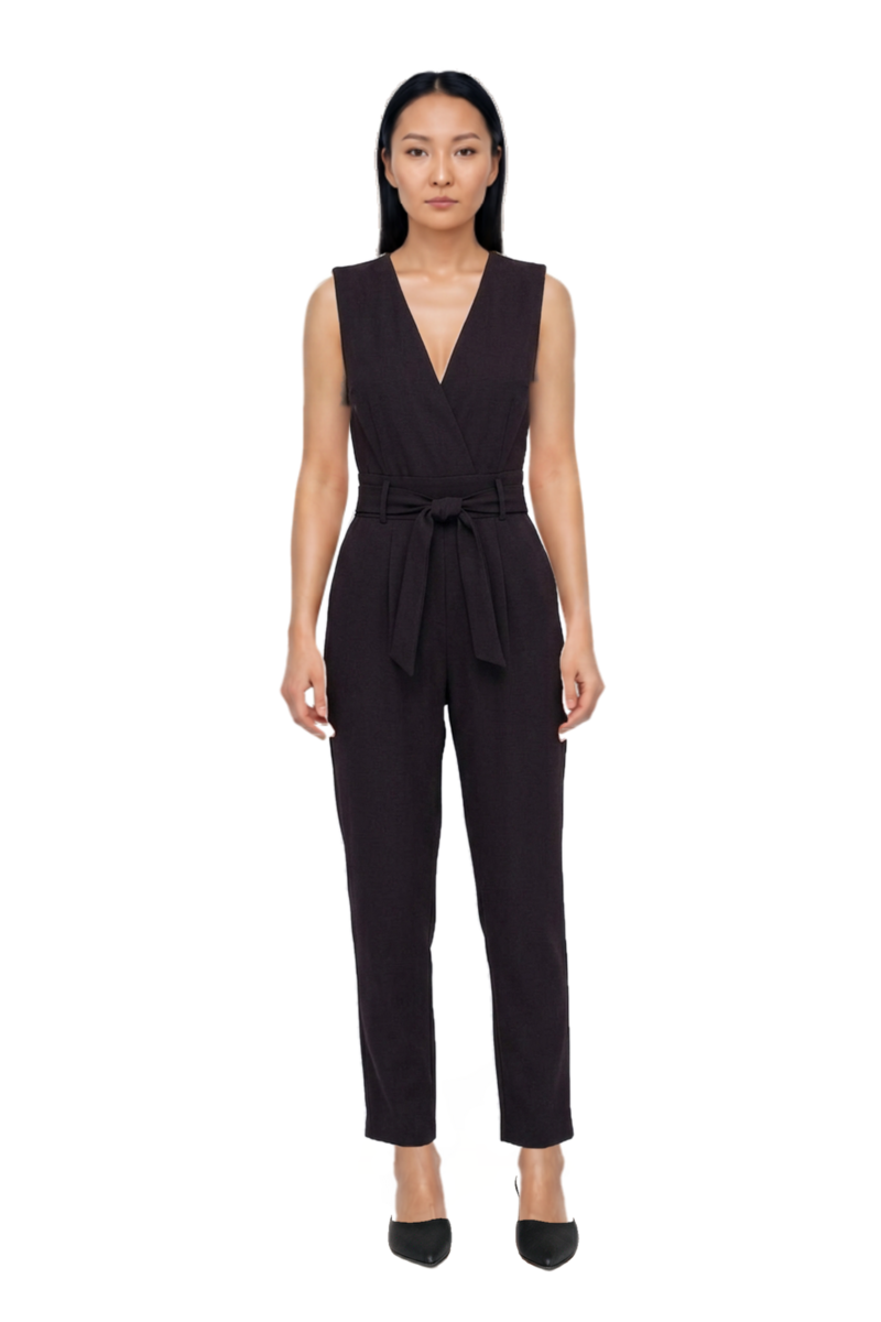 Outfit le cœur pointed-toe mules and pinko jumpsuit