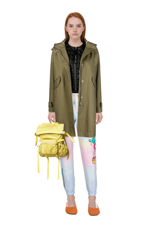 Outfit pinko parka and pinko sweater