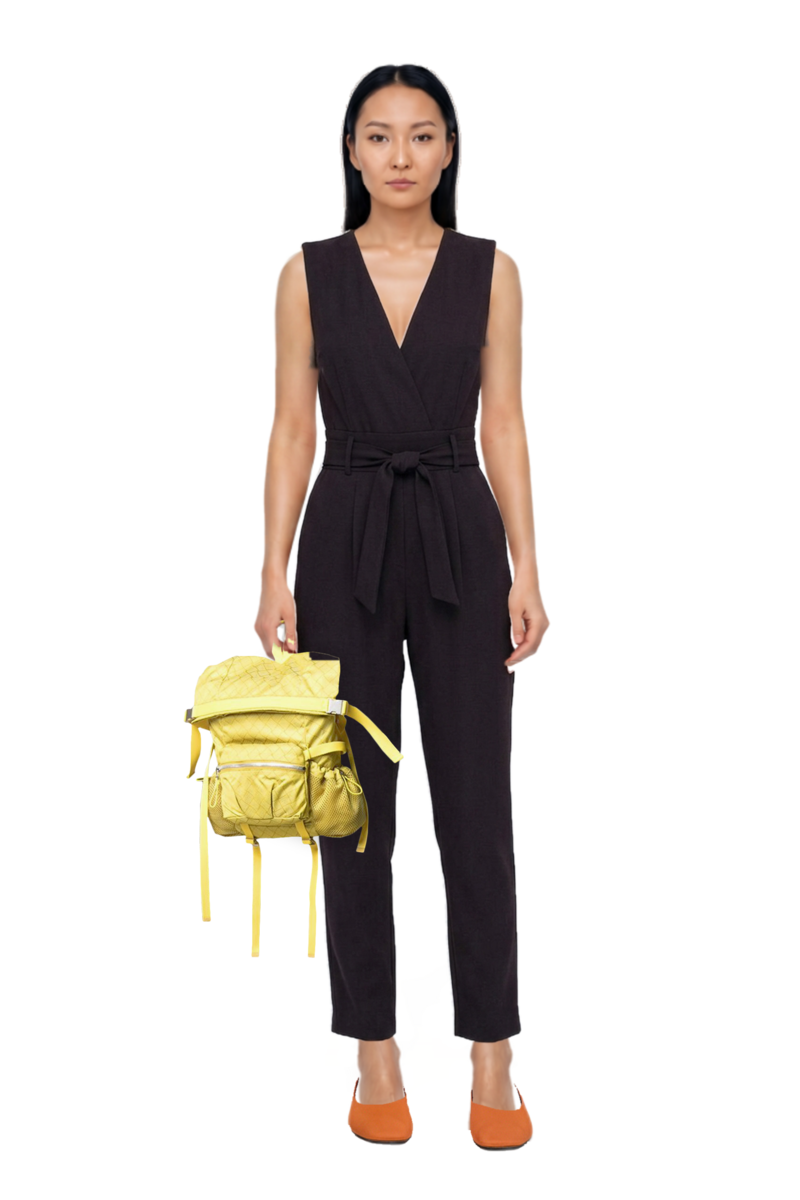 Outfit pinko jumpsuit and 23 backpack