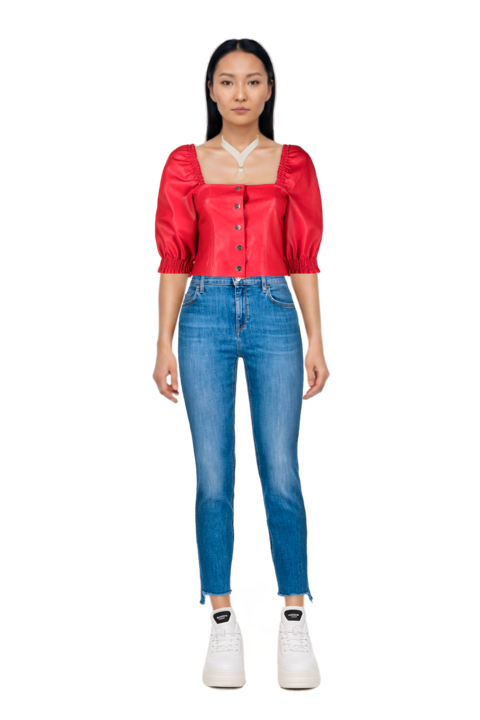 Outfit pinko blouse and pinko jeans