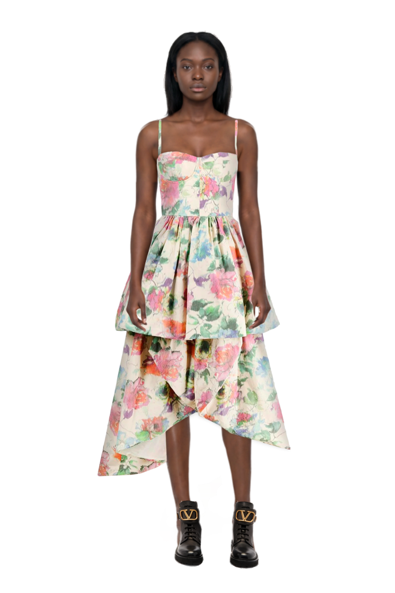 Outfit pinko sundress and 23 ankle boots