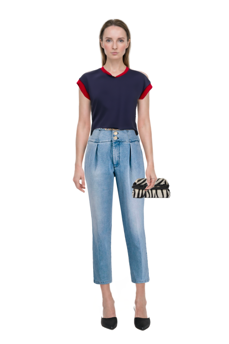 Outfit le cœur pointed-toe mules and zebra-print leather clutch bag