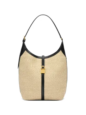 DeMellier Siena raffia tote bag