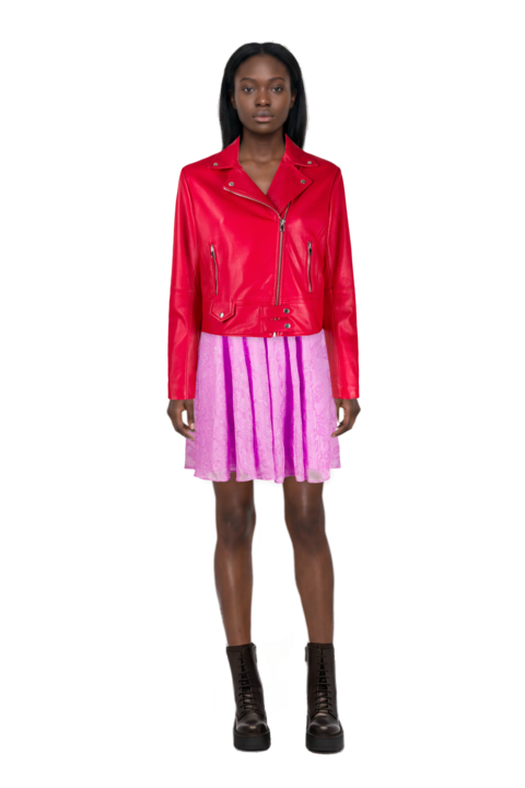 Outfit pinko sundress and pinko jacket