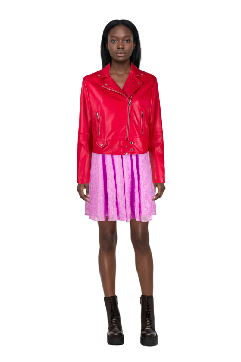 Outfit pinko sundress and pinko jacket