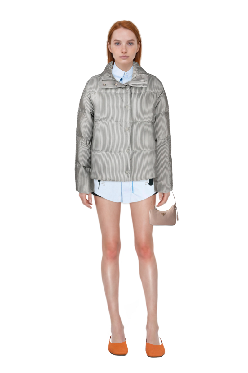 Outfit pinko shorts and re-edition 2005 nubuck and saffiano leather mini-bag